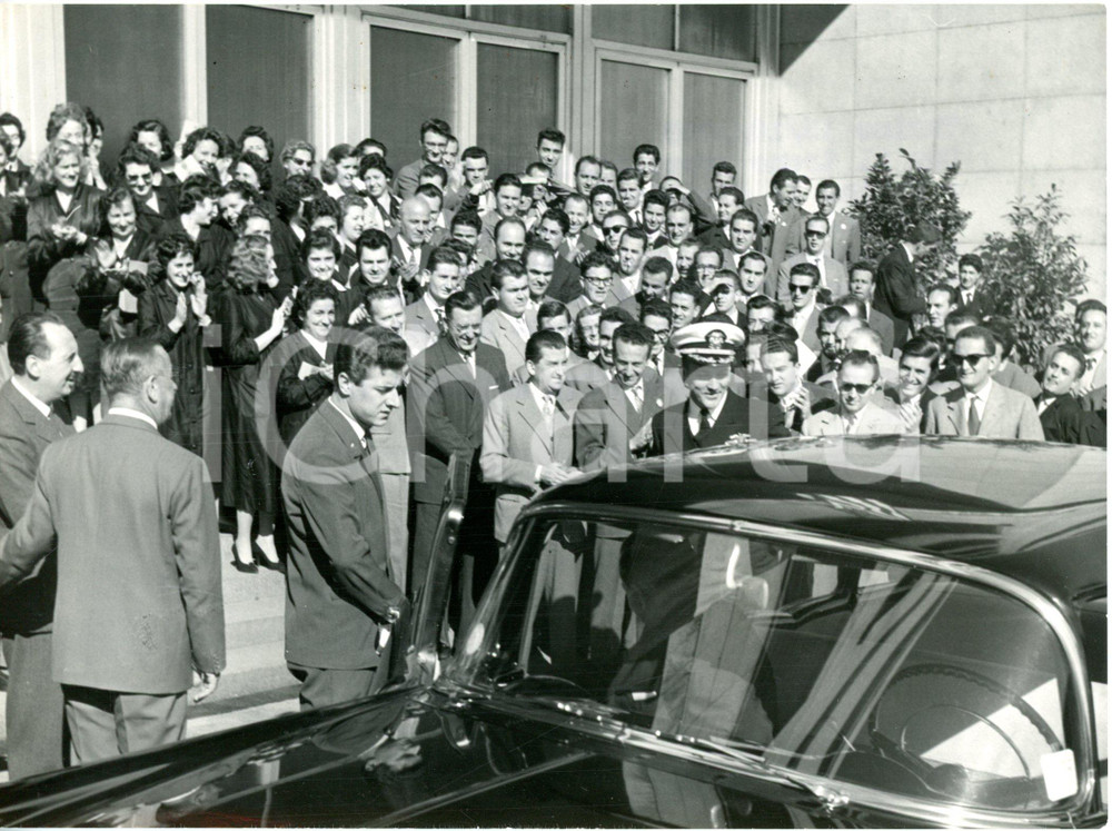 1958 TORINO Visita comandante US NAVY William ANDERSON agli stabilimenti FIAT