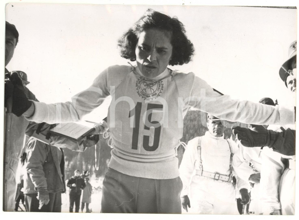 1956 OLIMPIADI CORTINA D'AMPEZZO Sci di fondo femminile 10 km - Radya YEROSHINA