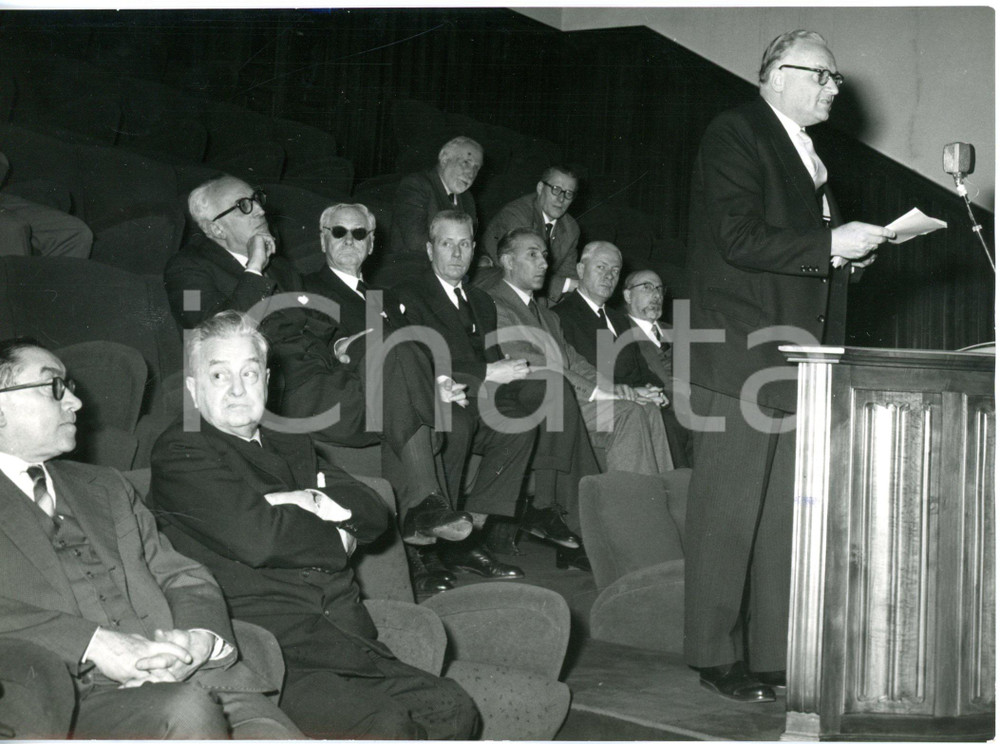 1956 TORINO Inaugurazione Istituto Studi Europei - Discorso di Max KASER *Foto