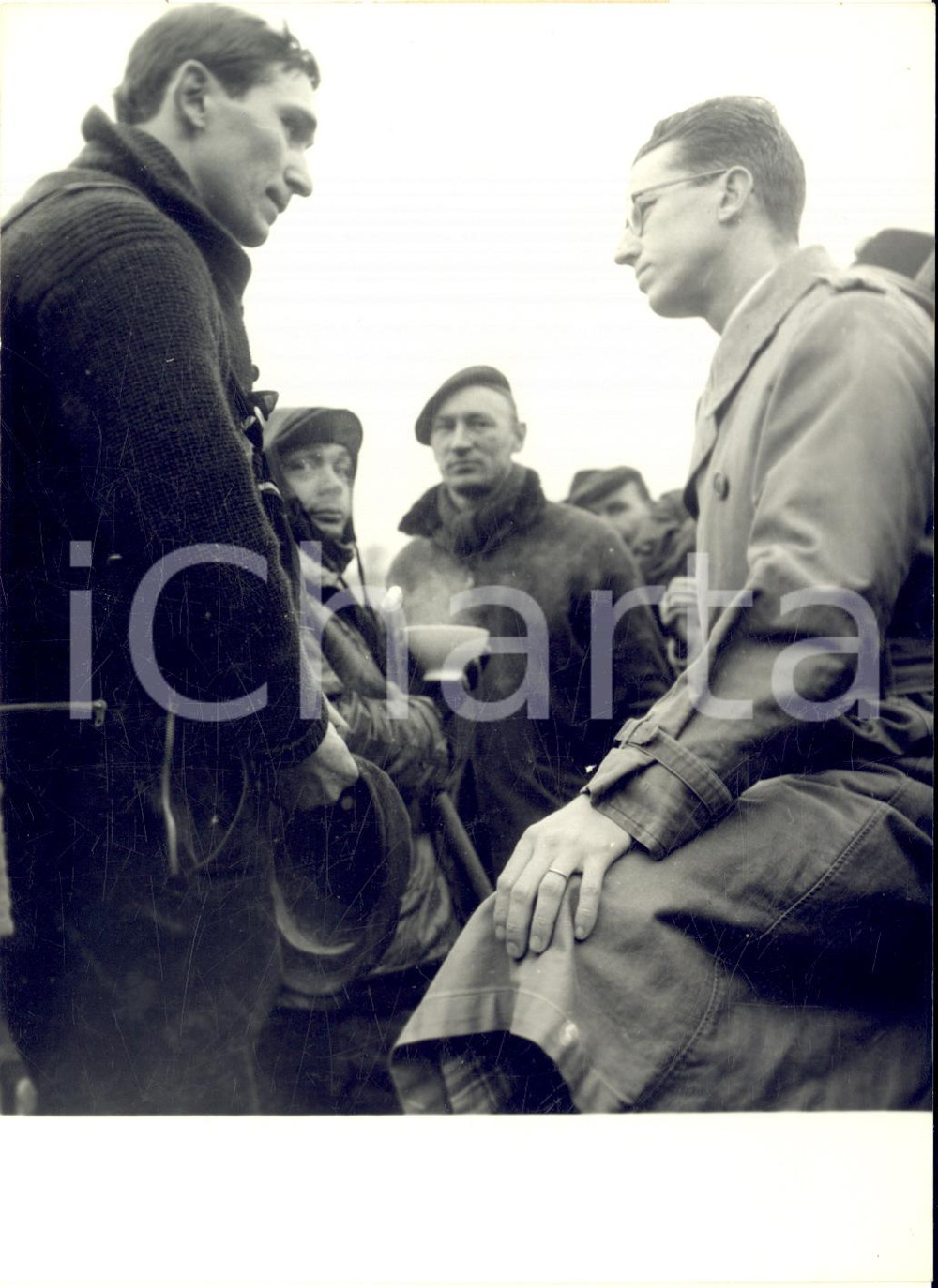 1961 Catastrophe de MOULINS-SOUS-FLERON - Arrivé du Roi Baudouin - Photo 13x18