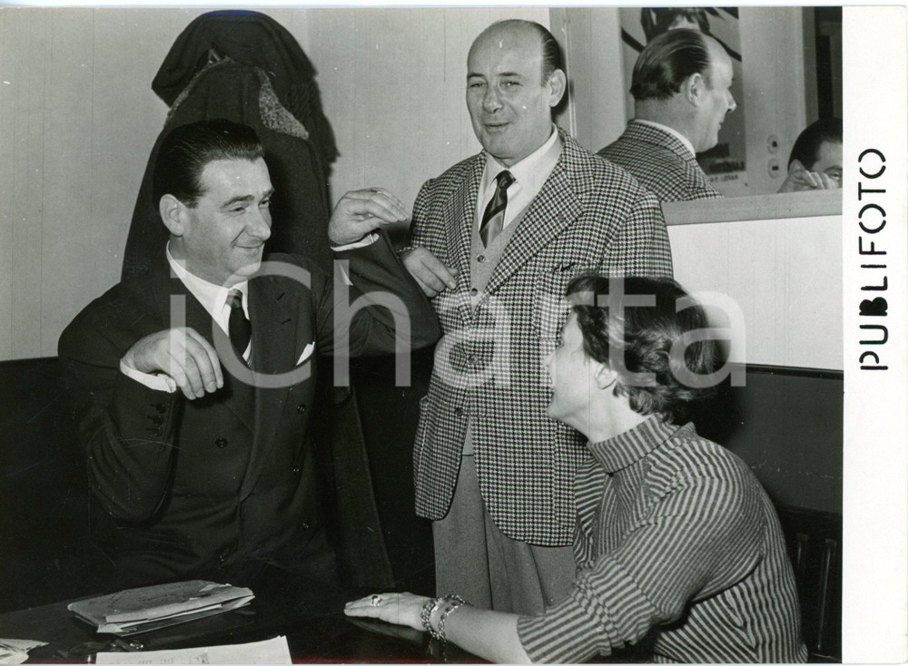 1953 NAPOLI Teatro San Carlo - Ingrid BERGMAN Giacinto PRANDELLI Augusto ROMANI