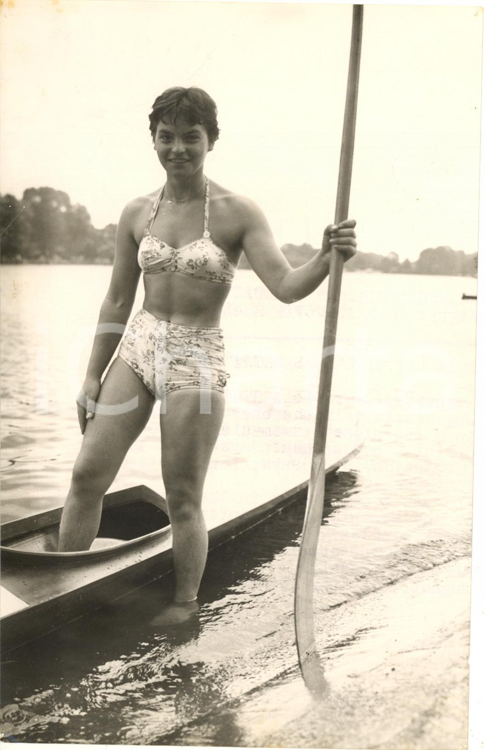 1957 LONDON Open Sprint Championship Regatta - Angelica POPOV *Photo 15x20