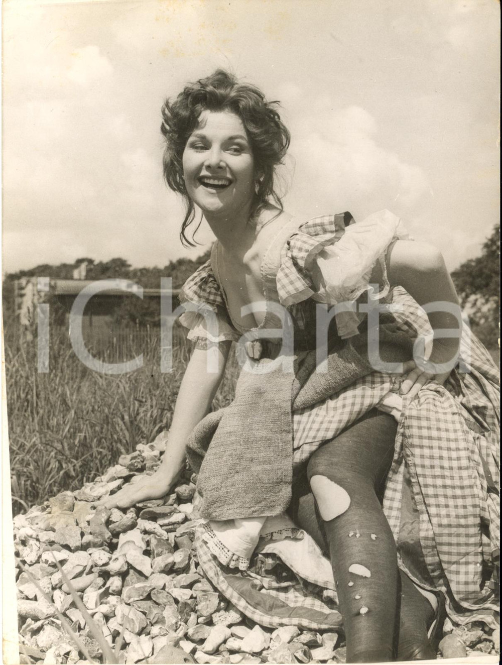 1958 CINEMA "The Doctor from Seven Dials" - Actress Adrienne CORRI *Photo 15x20