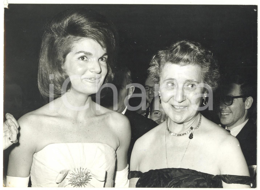1965 NEW YORK Metropolitan Opera House - Jacqueline e Rose KENNEDY *Foto