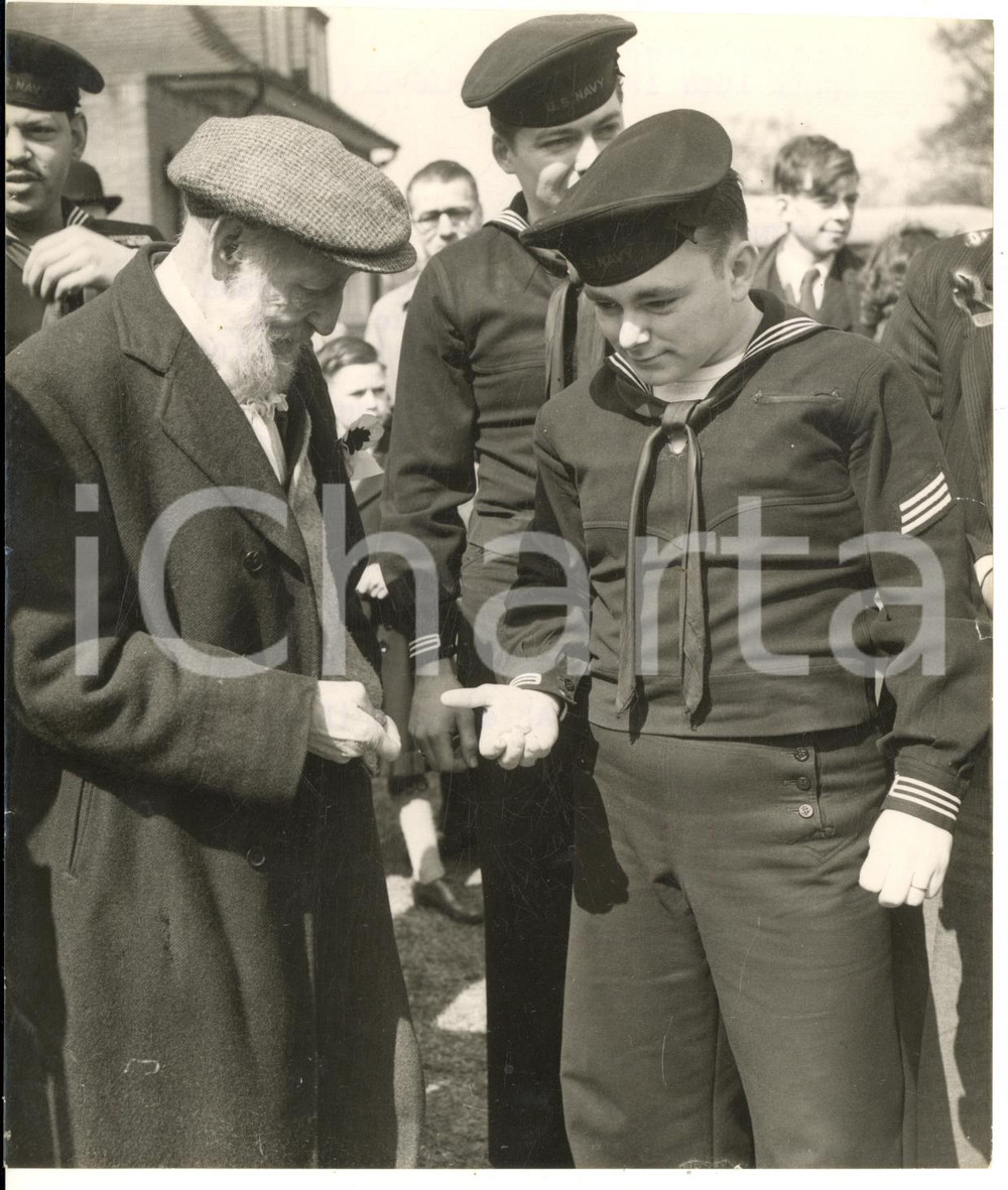 1954 TINSLEY GREEN Marbles Championship - Old and young players *Photo 15x20