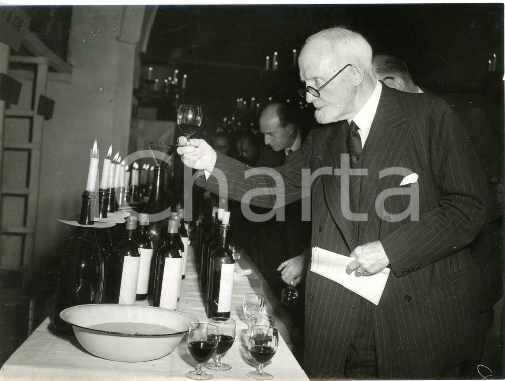 1953 LONDON Cellars of JLP Lebegue Co - Aubrey SMITH at Tasting of French Wines