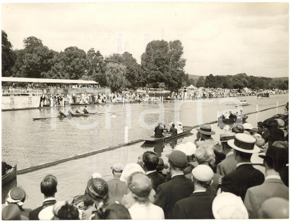 1955 HENLEY Royal Regatta - KRYLIA SOVETOV CLUB winning against LEANDER CLUB