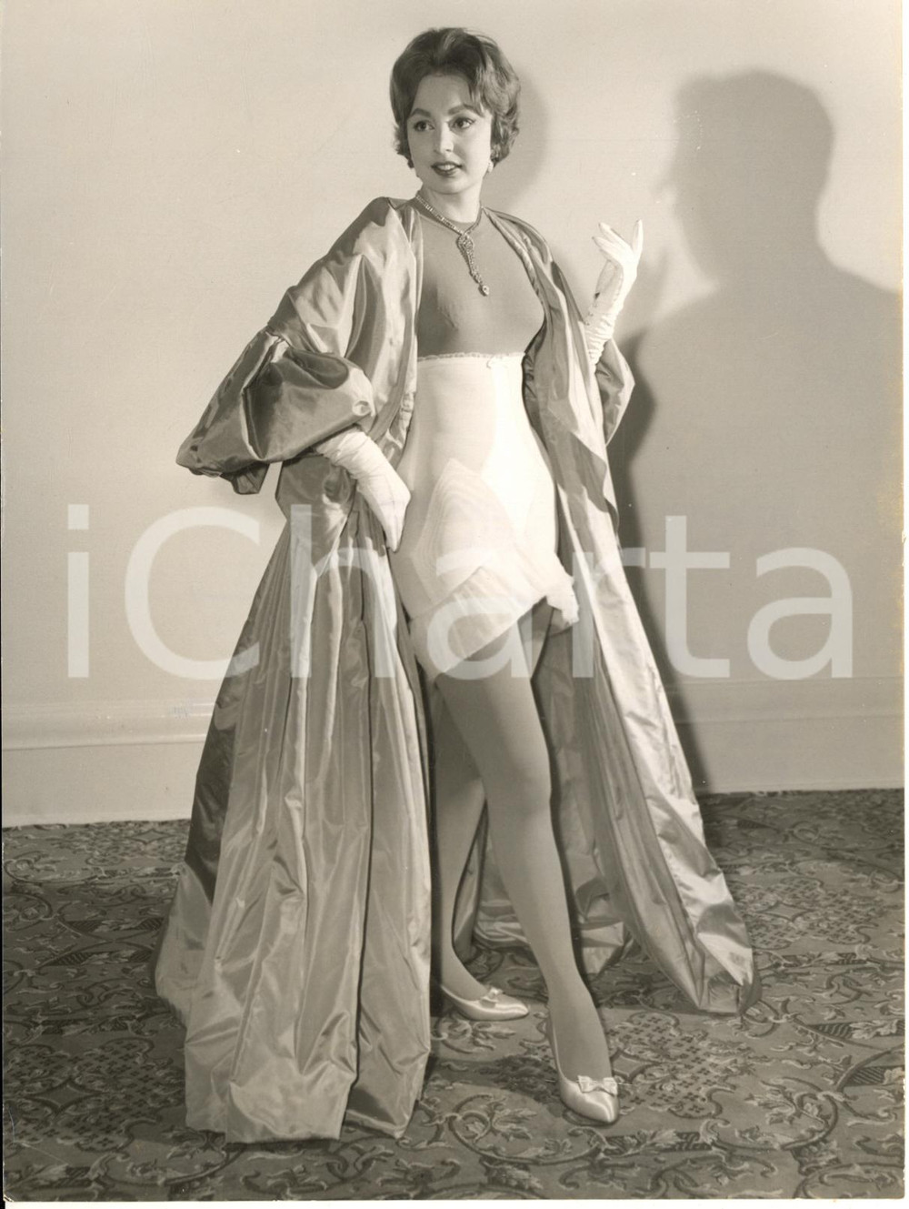 1959 LONDON QUAGLINO'S "Fancy Free" garment shown by London Fashion Designers