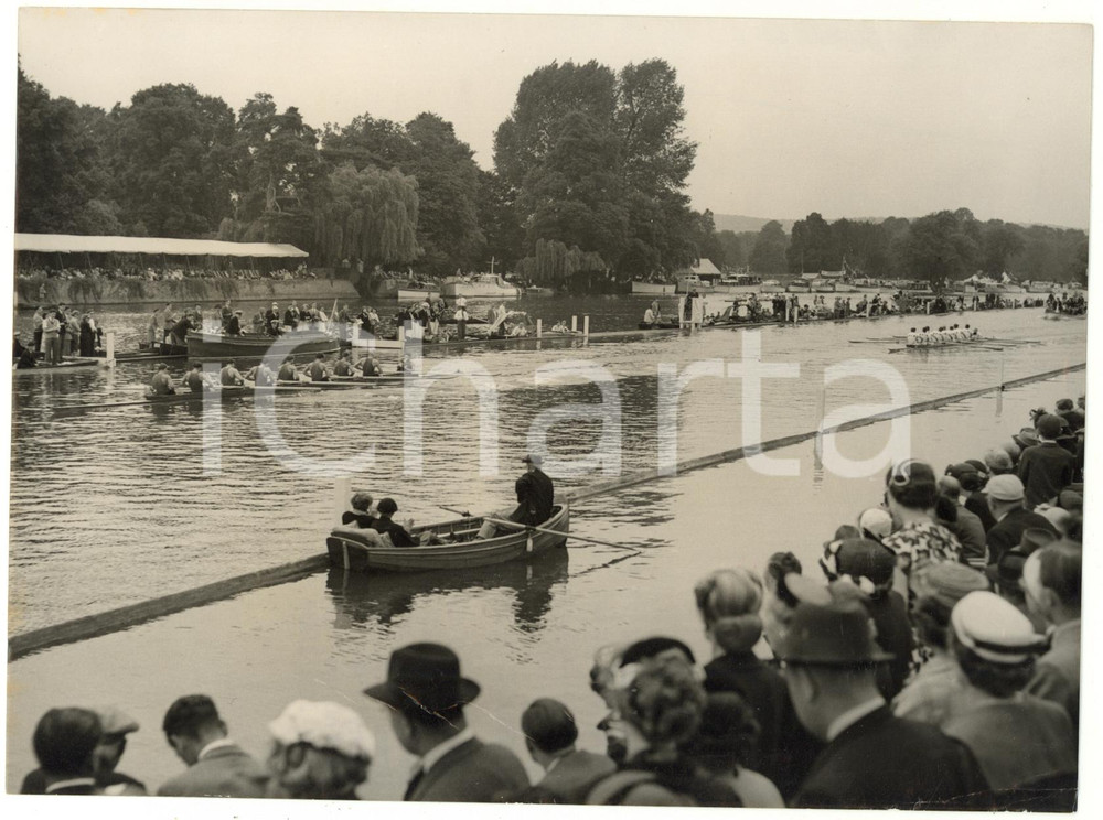 1954 HENLEY Royal Regatta - KRYLIA SOVETOV crew beating Danish ROFORENINGEN KVIK