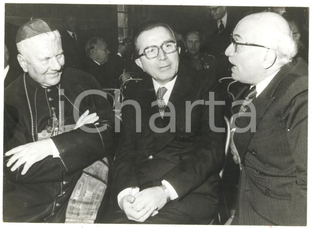 1975 ROMA Inaugurazione Anno Giudiziario - Giulio ANDREOTTI Amintore FANFANI