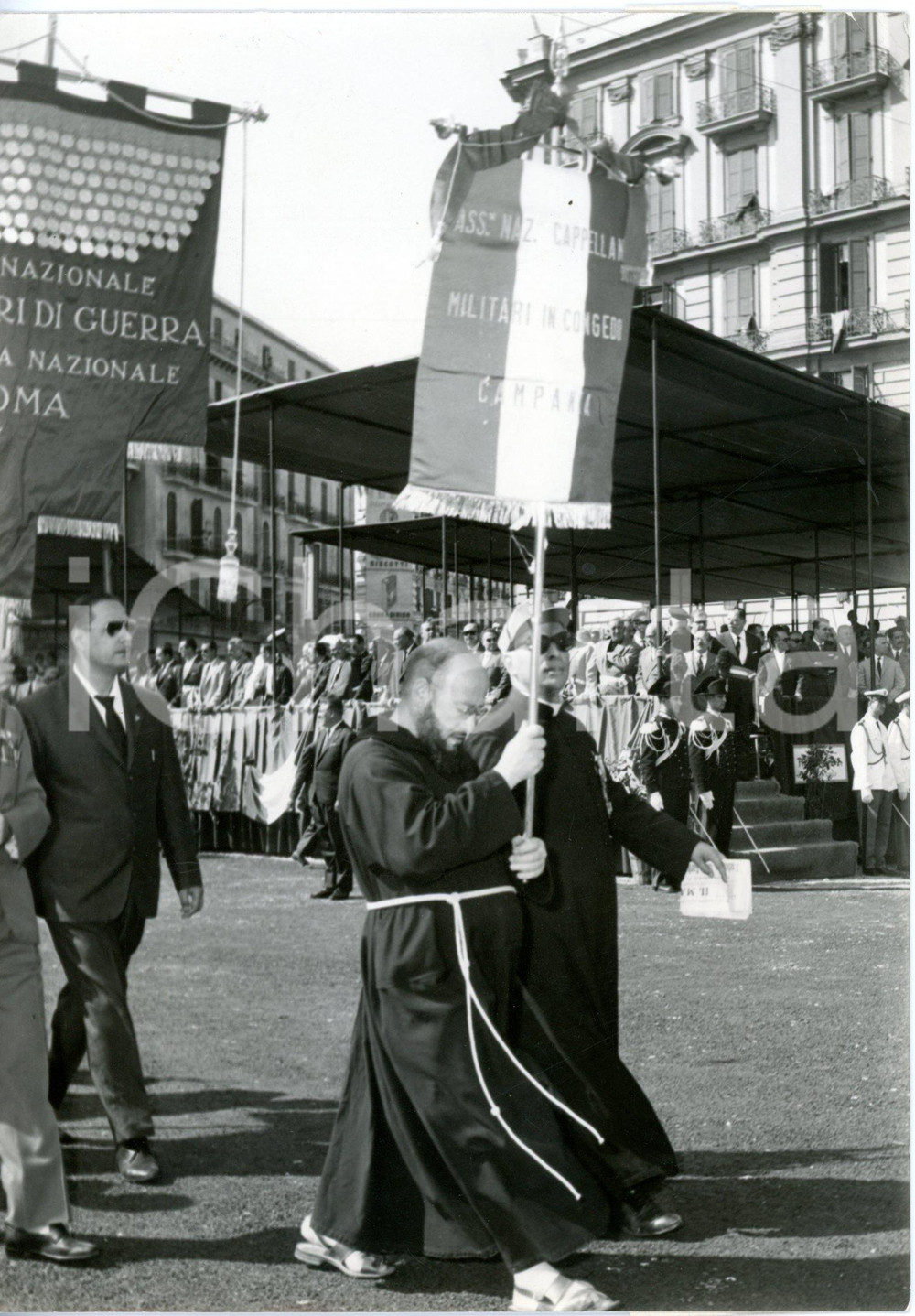 1960 NAPOLI Centenario di Giuseppe GARIBALDI -  Passaggio cappellani CAMPANIA
