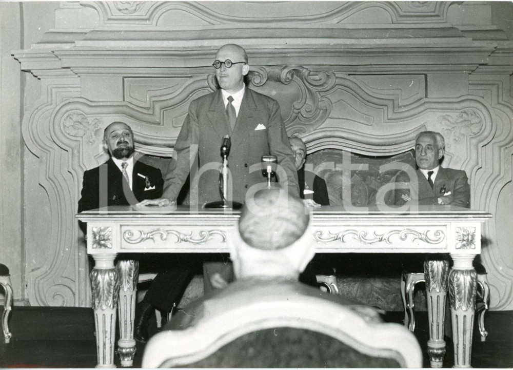 1953 TORINO V° Congresso Fabbricazioni Meccaniche - Discorso di Amedeo PEYRON