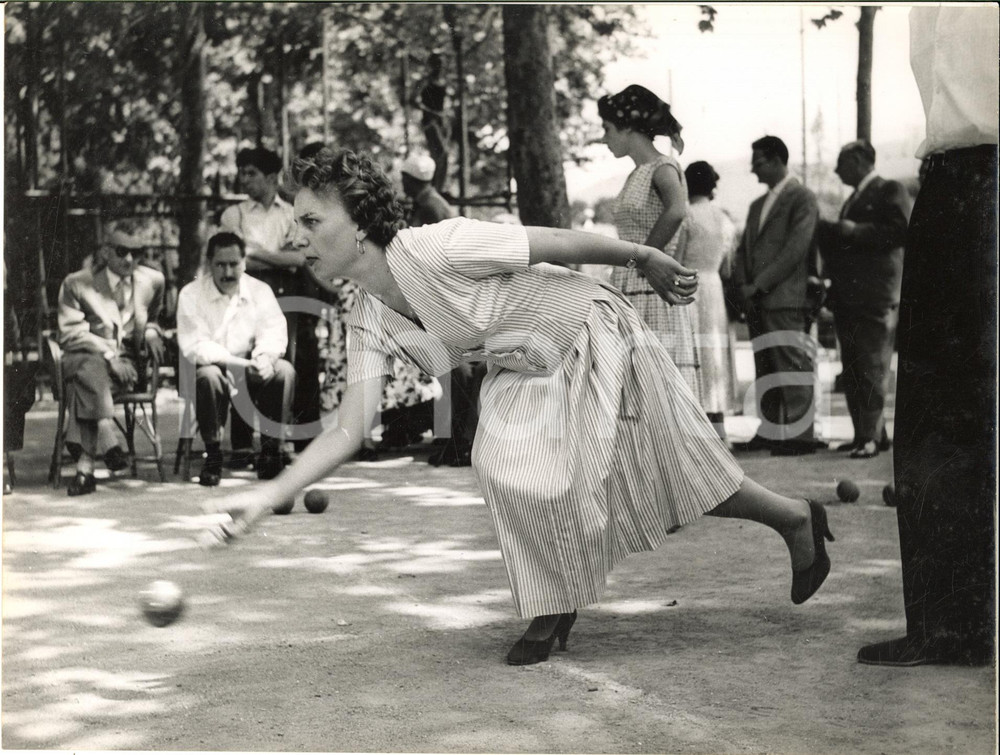 1955 GENOVA Campo ZERBINO - Coppa SAN PIETRO di BOCCE Femminile - DELLA CASA (4)