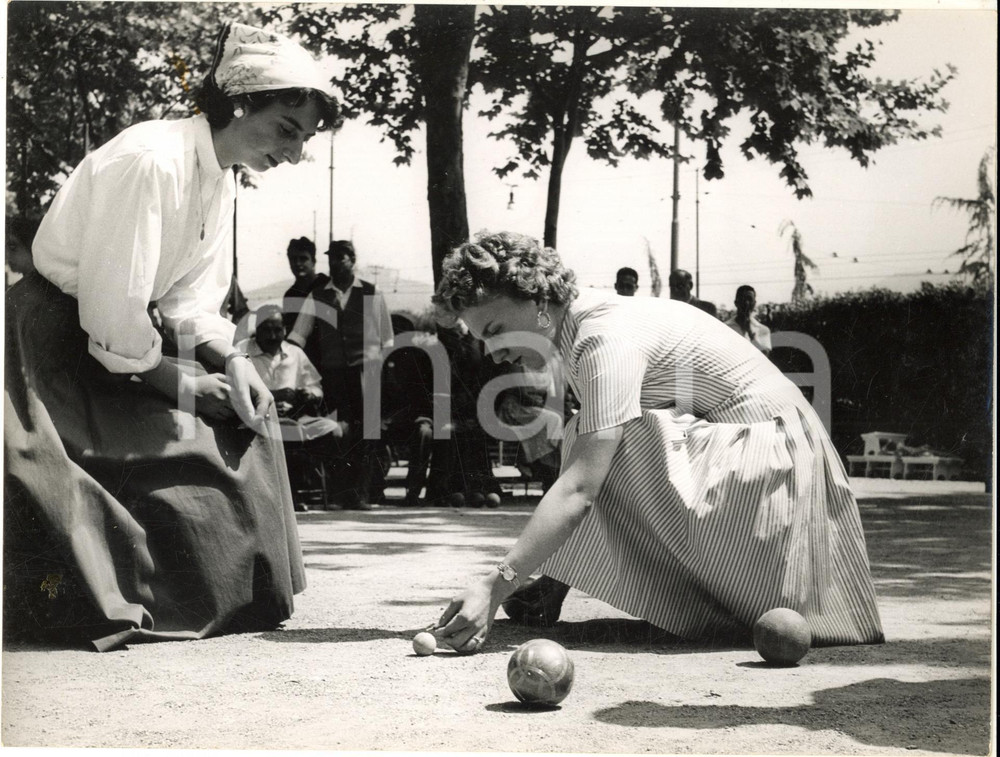 1955 GENOVA Campo ZERBINO - Coppa SAN PIETRO di BOCCE Femminile - DELLA CASA (3)