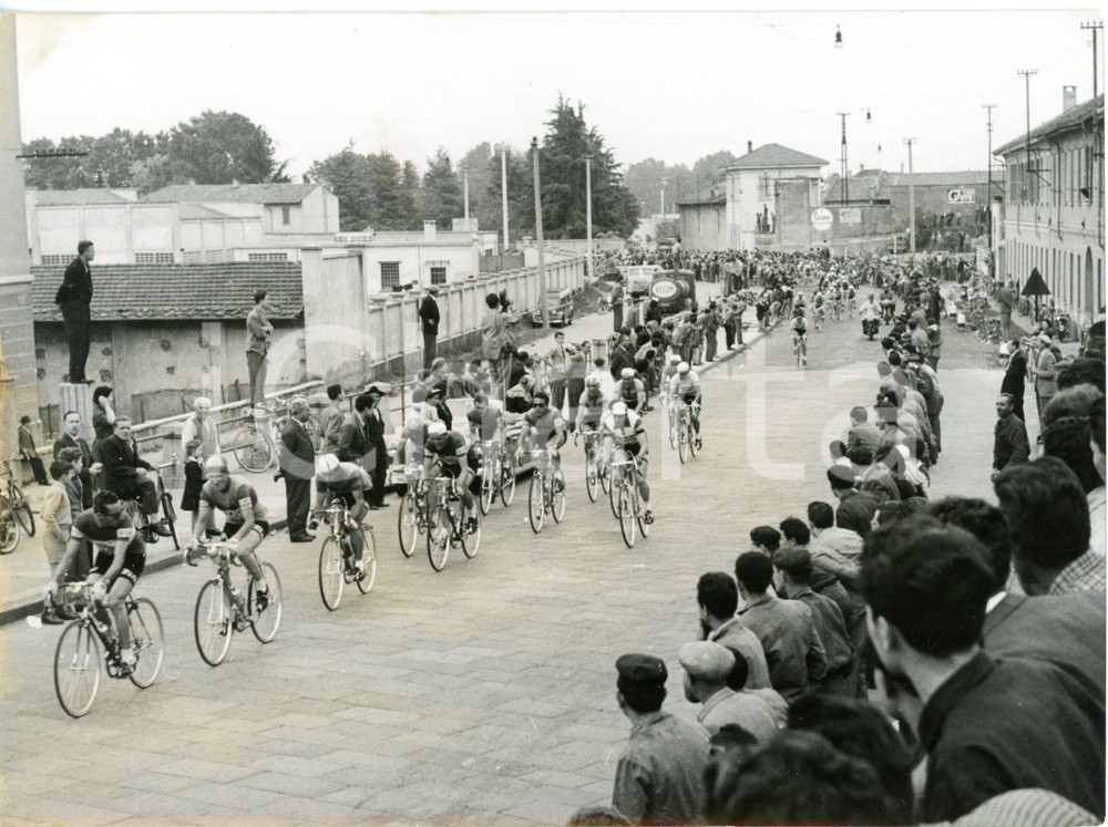 1958 NOVARA - CICLISMO GIRO D'ITALIA 1^ tappa - Il passaggio del gruppo *Foto