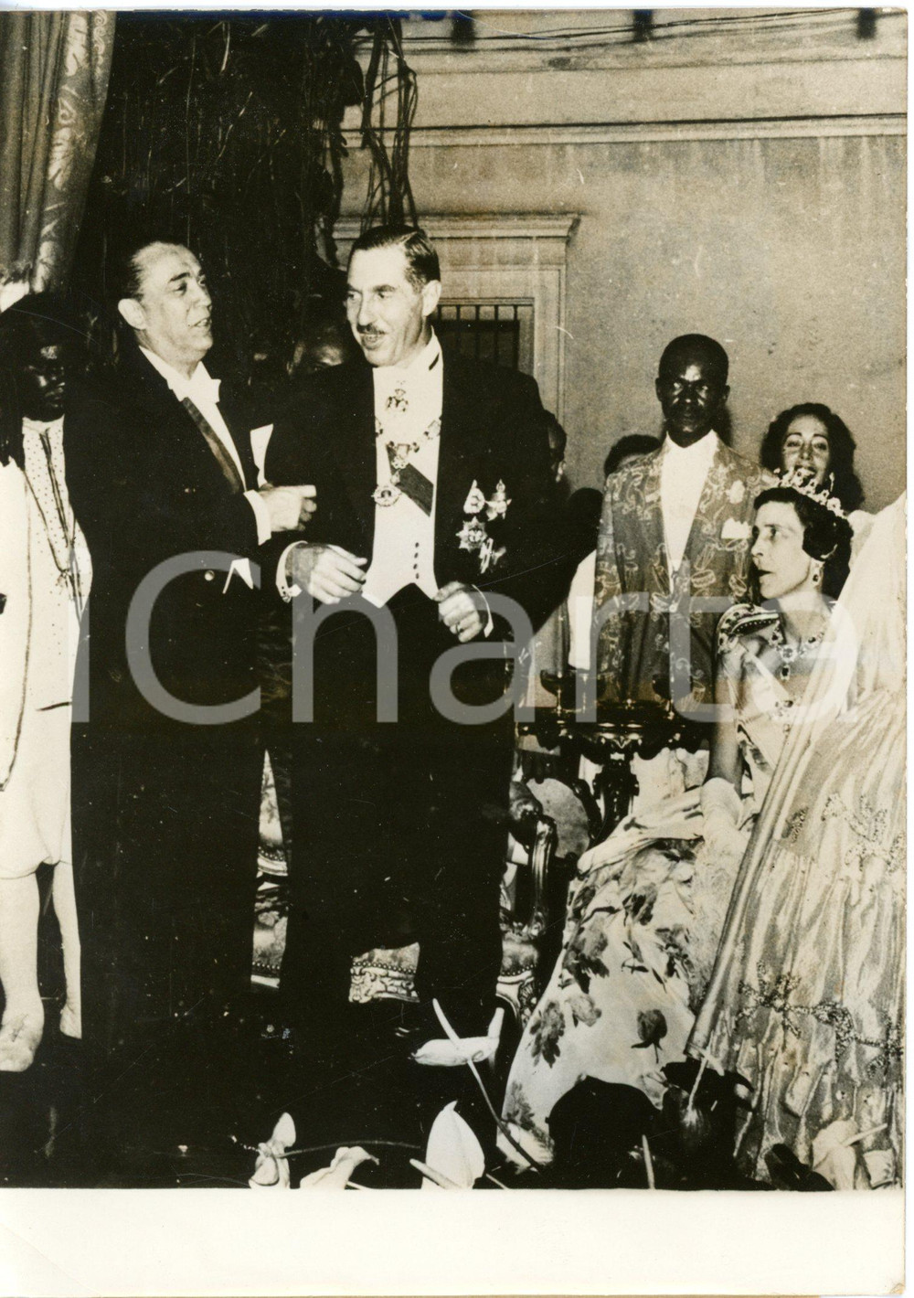 1959 RIO DE JANEIRO Marina of Kent's reception - Juscelino KUBITSCHEK *Photo