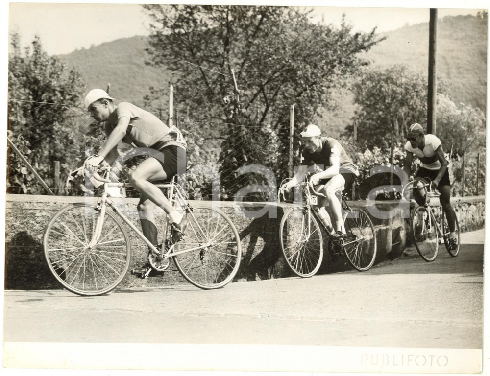 1953 Area di LUGANO - CICLISMO Mondiali Dilettanti - Nello FABBRI Roland JACQUET