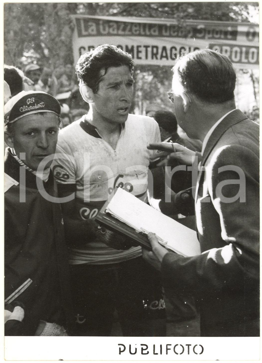 1955 CICLISMO - GIRO D'ITALIA Tappa NAPOLI-SCANNO - Gastone NENCINI vincitore