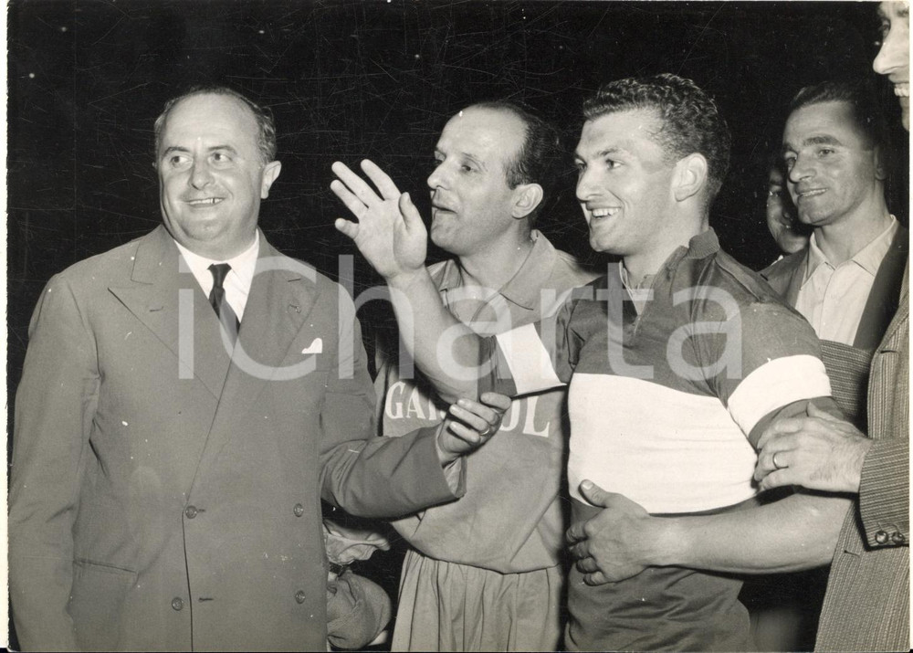 1953 CICLISMO MILANO Campionati italiani su pista - Cesare PINARELLO vincitore