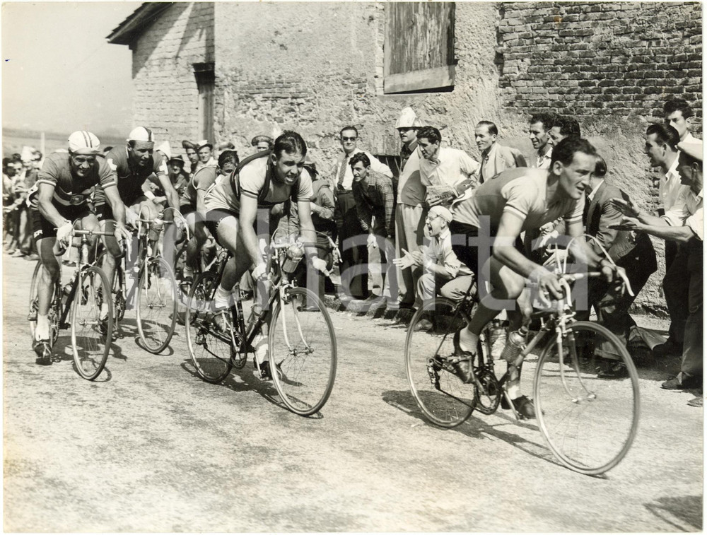 1953 BIOGGIO (CH) - CICLISMO Mondiali Professionisti - Corridori sulla Crespera