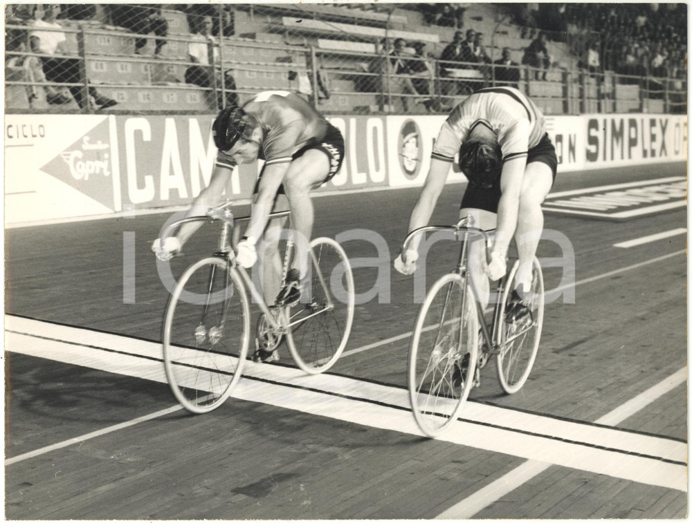 1962 MILANO VIGORELLI - MONDIALI CICLISMO SU PISTA - Vittoria di Oscar PLATTNER