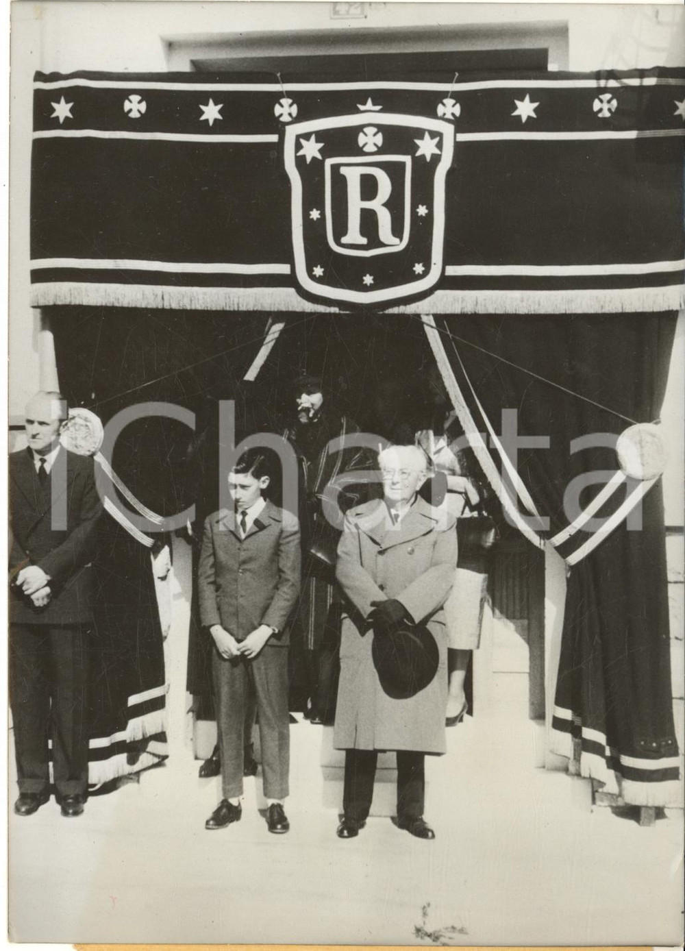 1959 PERPIGNAN Obsèques de ROLLAND père du lycéen tué - Photo 13x18 cm