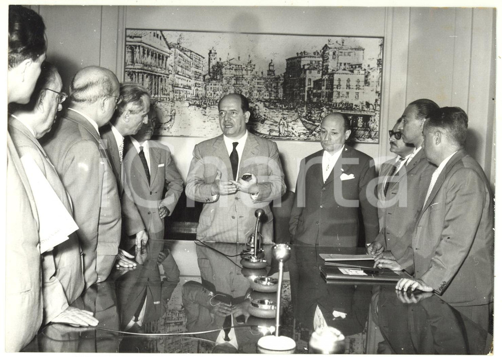 1957 ROMA Convenzione Autostrada Torino-Ivrea - Giuseppe TOGNI Aldo FRASCHETTI
