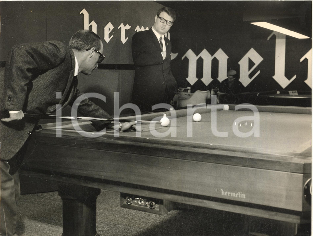 1967 MILANO Fiera Campionaria - Nuovo biliardo elettrico HERMELIN - Foto 24x18