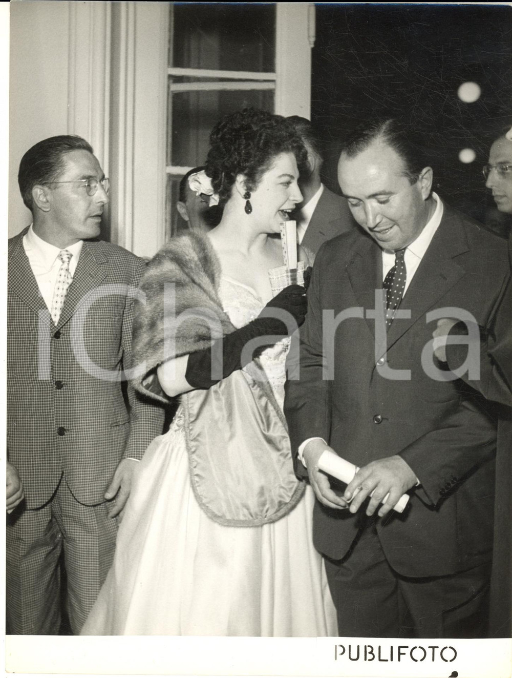 1954 GENOVA NUOVO LIDO Festival Canzone Francese - Katyna RANIERI - Foto 18x24