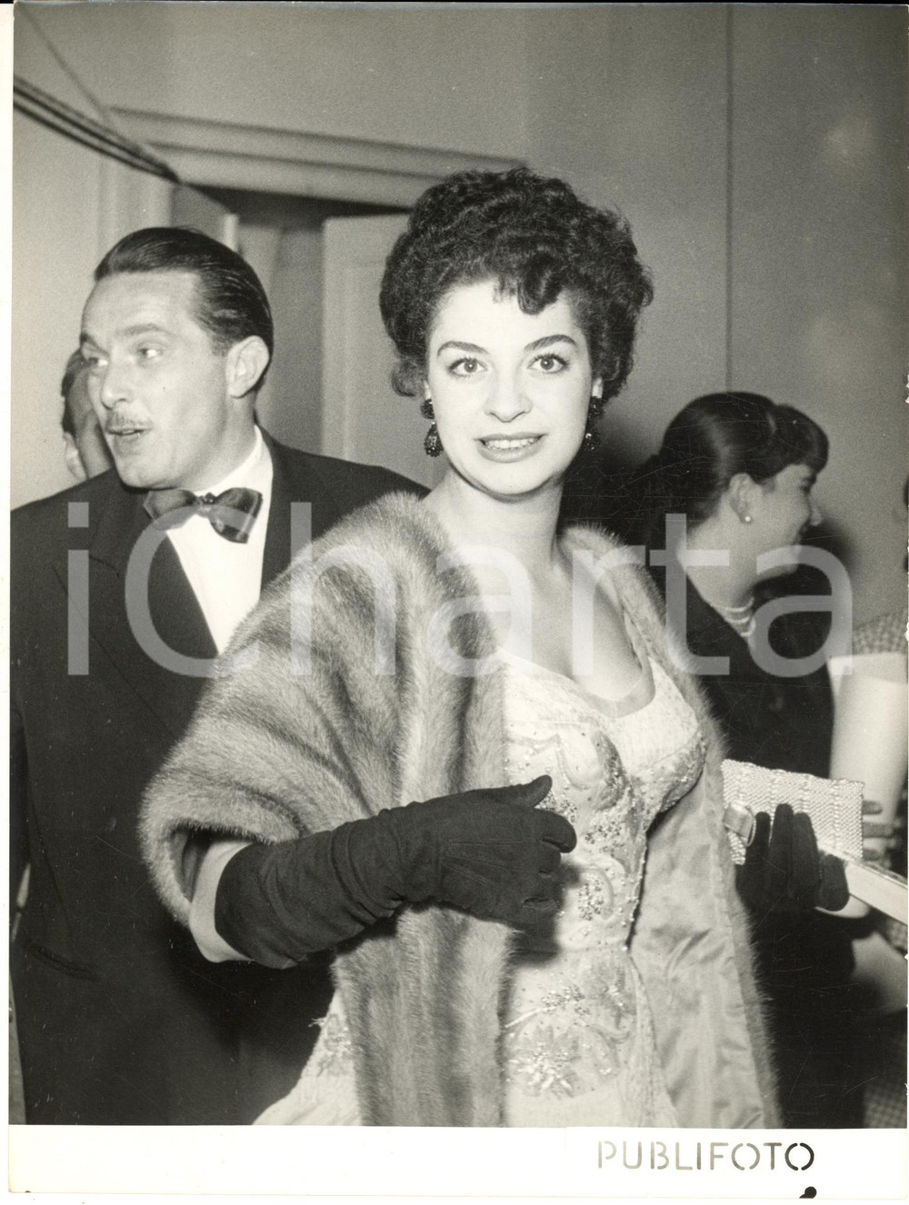 1954 GENOVA NUOVO LIDO Festival Canzone Francese - Katyna RANIERI *Foto 18x24