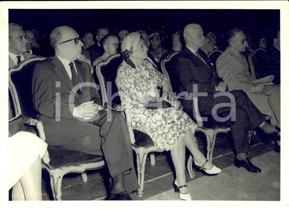 1958 TORINO Congresso Associazione Metallurgia - Giovanni FALCK *Foto 18x13