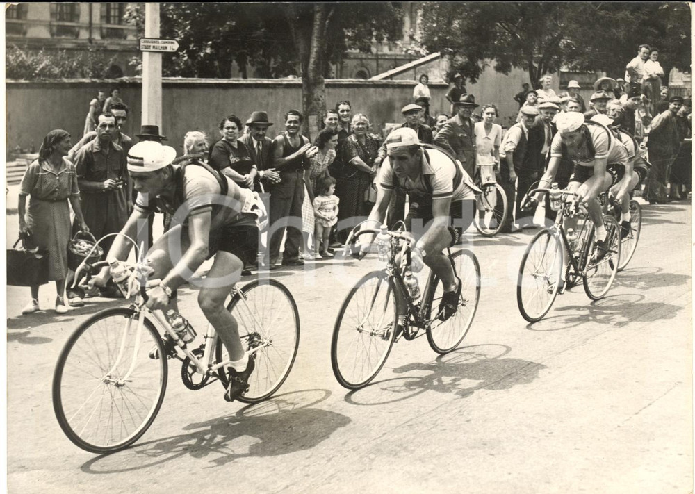 1953 TOUR DE FRANCE Tappa Marseille-Monaco - Wim VAN EST in testa *Foto