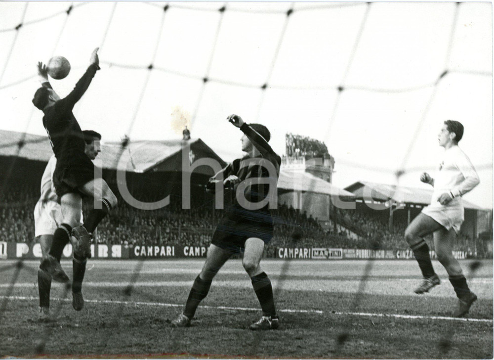 1959 CALCIO Serie A PADOVA-INTER 2-0 - Parata di Antonio PIN *Foto 18x13 cm