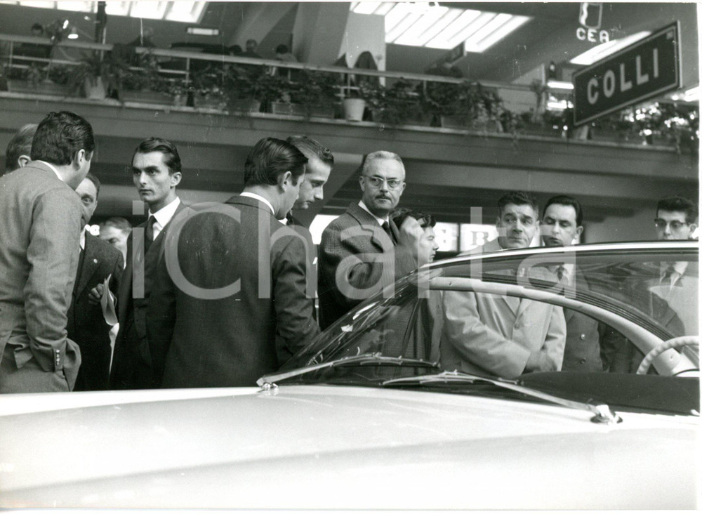 1959 TORINO Salone Auto - Alberto II del Belgio con Rodolfo BISCARETTI DI RUFFIA