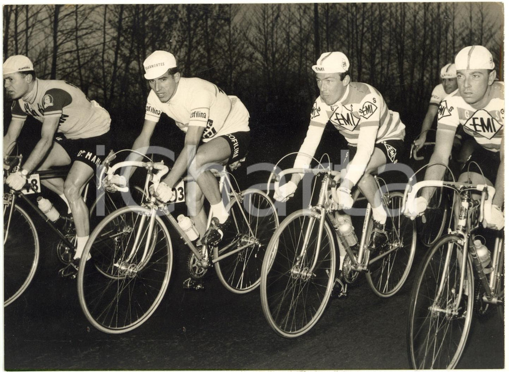1959 CICLISMO - MILANO-SANREMO - Eddy PAUWELS Federico BAHAMONTES Charly GAUL