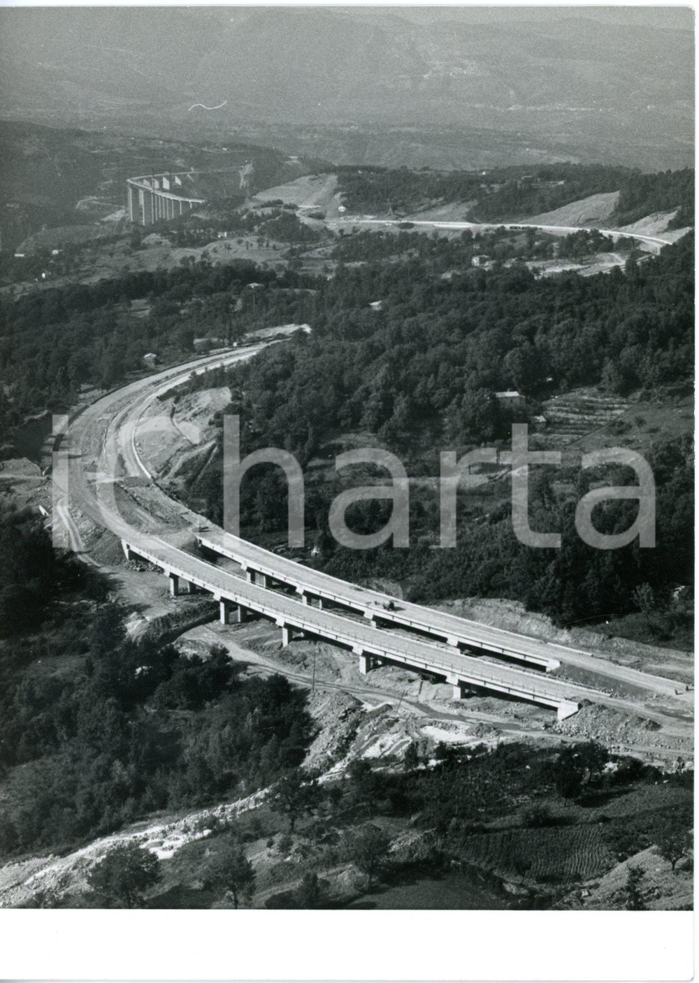 1969 Area MORMANNO - AUTOSTRADA SALERNO-REGGIO CALABRIA Viadotto Scalea-Cosenza