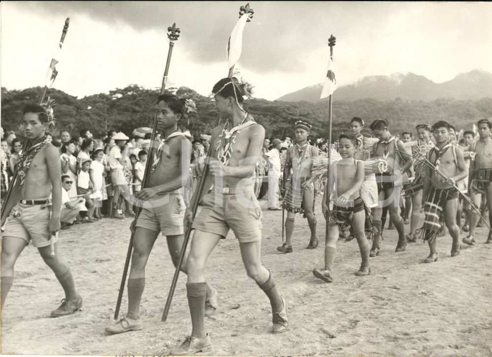 1959 MOUNT MAKILING (PHILIPPINES) World Boy Scout Jamboree - Troop from BAGUIO