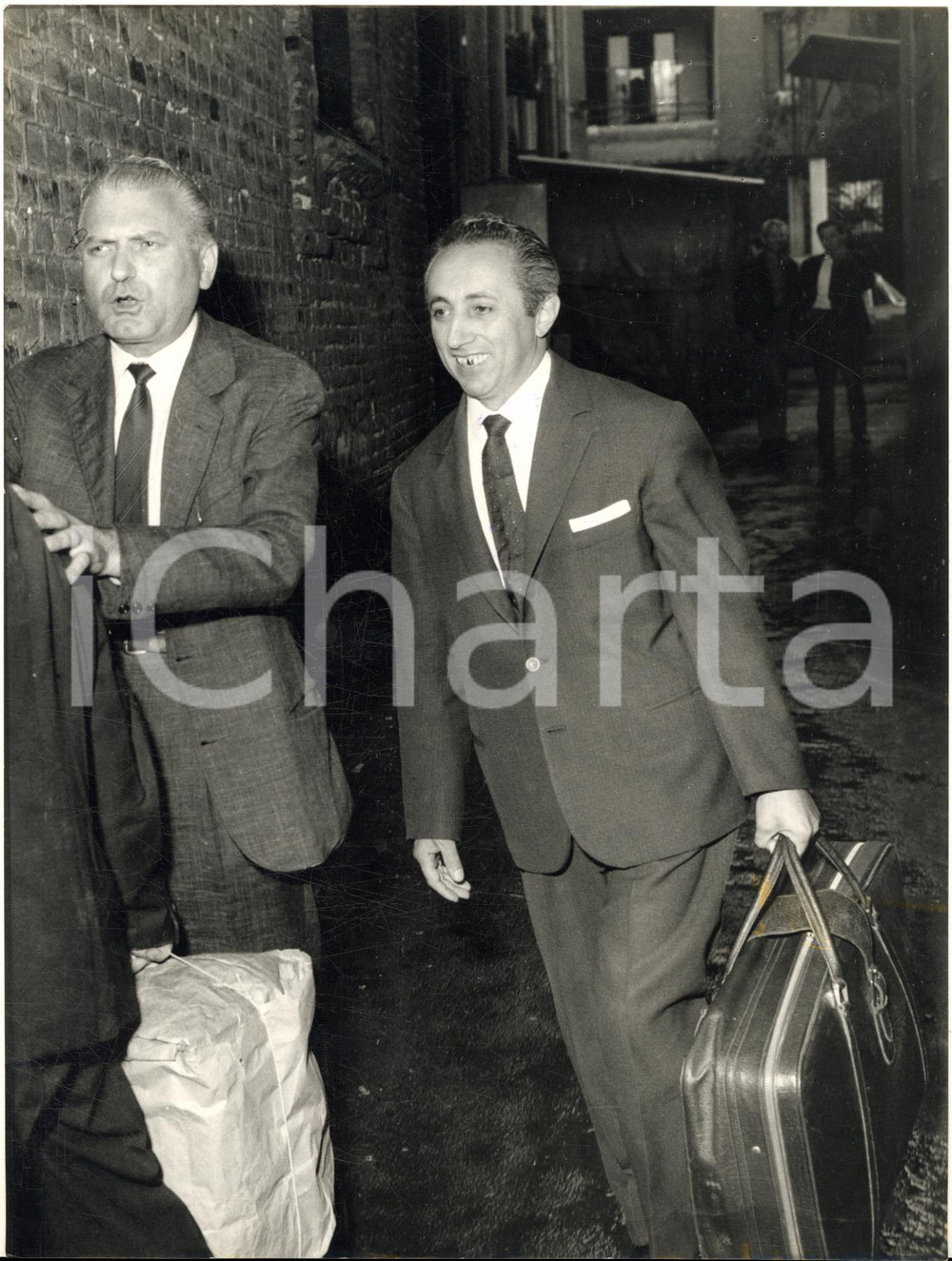 1966 MILANO Caso FENAROLI - Ing. Egidio SACCHI in libertà per amnistia - Foto