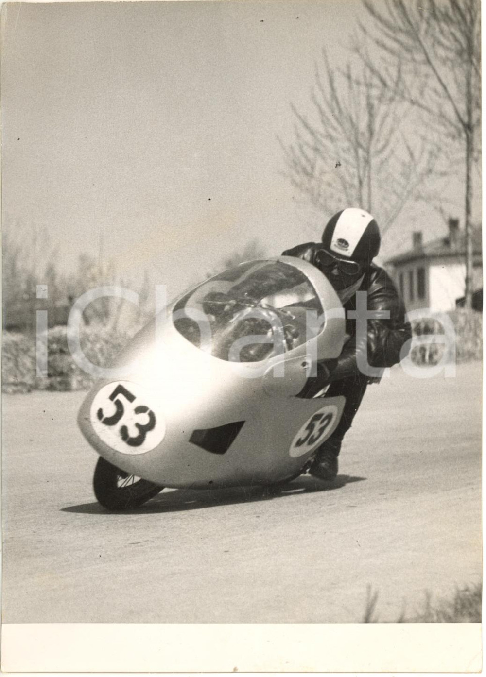 1955 MOTOCICLISMO IMOLA Coppa d'Oro SHELL - Tarquino PROVINI vince su MONDIAL