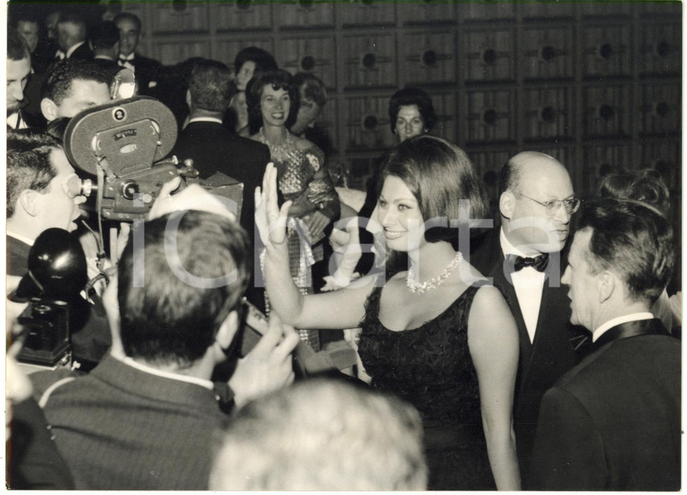 1962 CANNES Festival del Cinema - Presentazione "Boccaccio '70" - Sophia LOREN