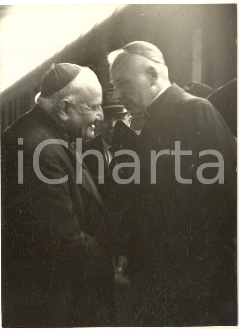 1953 VENEZIA Santa Lucia - Card. Angelo RONCALLI ricevuto da Stefan WYSZYNSKI