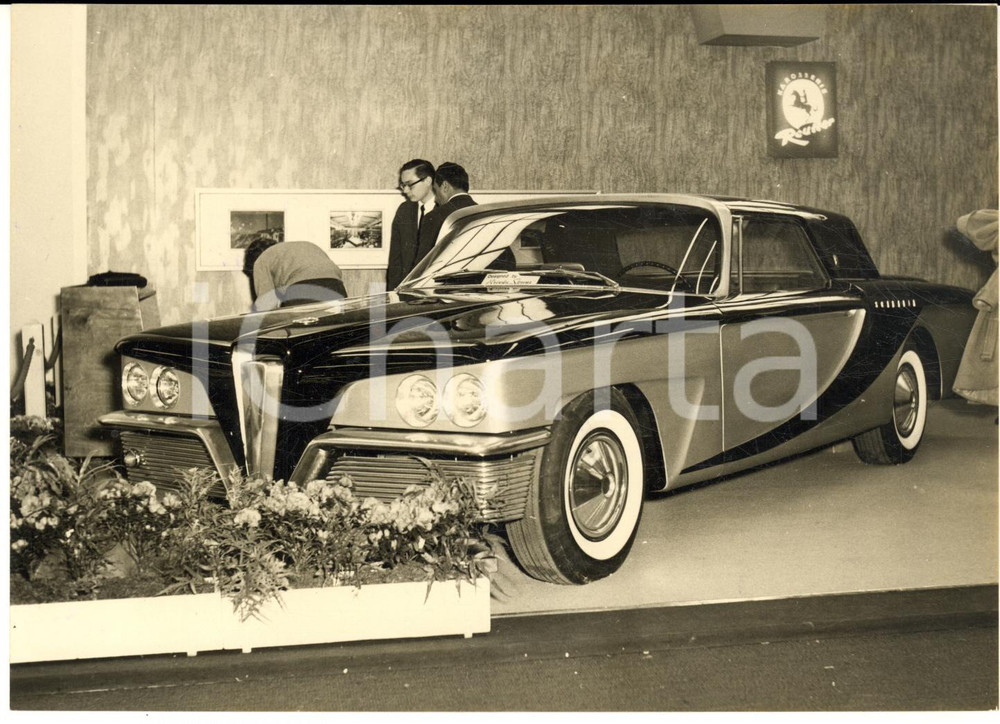 1959 GINEVRA Salone dell'Auto - Nuova SCIMITAR disegnata da Brooks Stevens *Foto