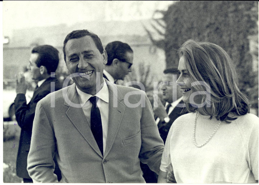 1964 CINEMA Alberto SORDI con Anna CASONI "Donna Ideale 1963" - Foto 18x13 cm