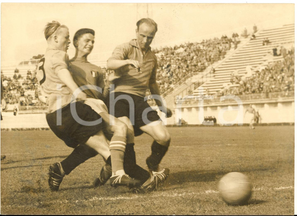 1959 ROMA CALCIO DILETTANTI ITALIA-OLANDA 1-0 Goal di Primo CIANCIANAINI *Foto