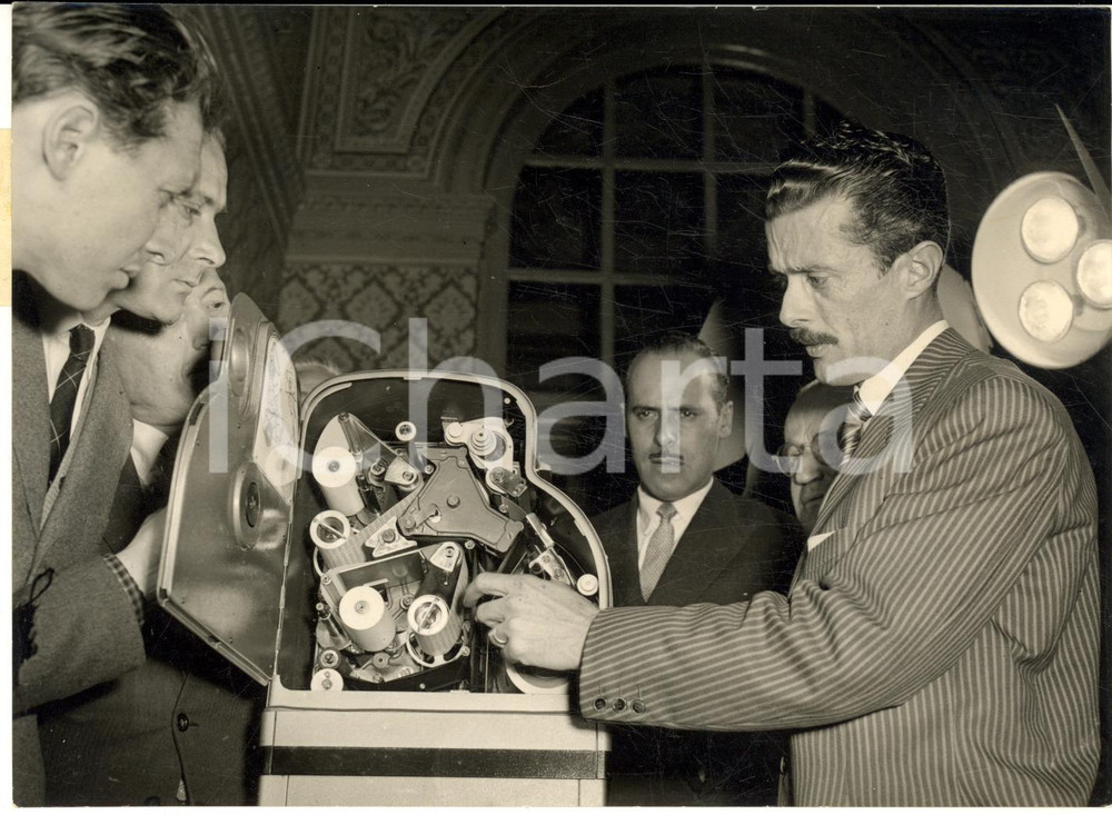 1954 TORINO Intendenza di Finanza - Nuova macchina per il totolotto ^Foto 18x13