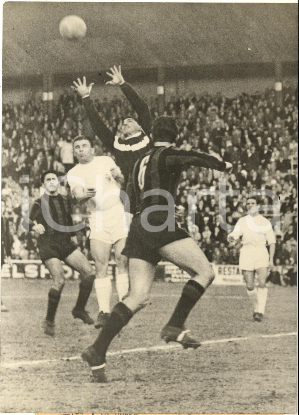 1960 UEFA Champions League - NICE-REAL MADRID 3-2 Georges LAMIA Ferenc PUSKAS