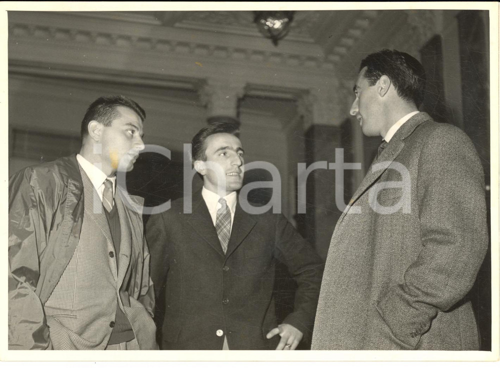 1956 FIRENZE CALCIO Convocazione Nazionale - BERNASCONI AGNOLETTO ORZAN Foto