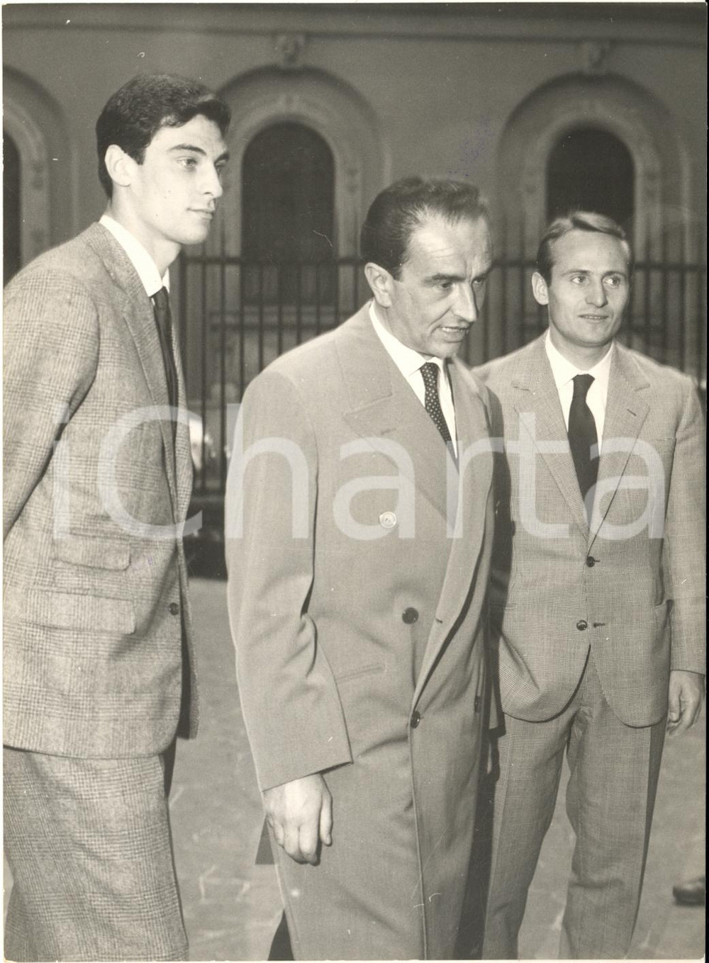1962 MILANO CALCIO INTER Processo droga - BICICLI e GARNERI con Peppino PRISCO