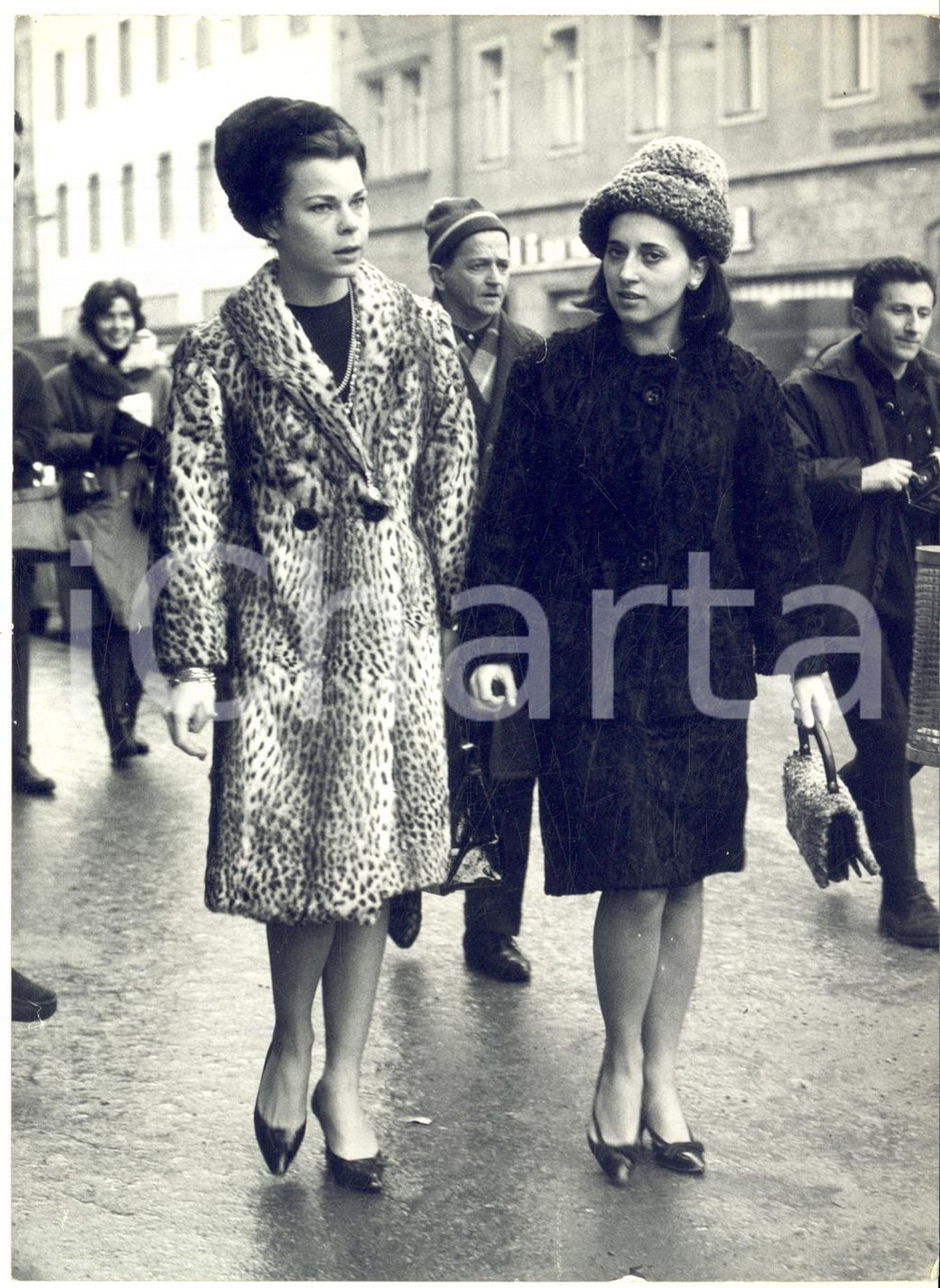 1964 INNSBRUCK Maria Beatrice di Savoia in città per le Olimpiadi Invernali