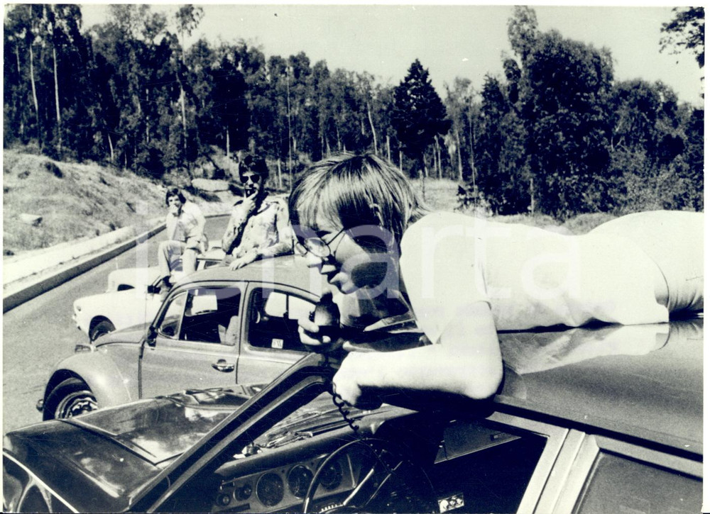 1975 ca CITTA' DEL MESSICO Radioamatori utilizzano la Banda Ciudadana *Foto